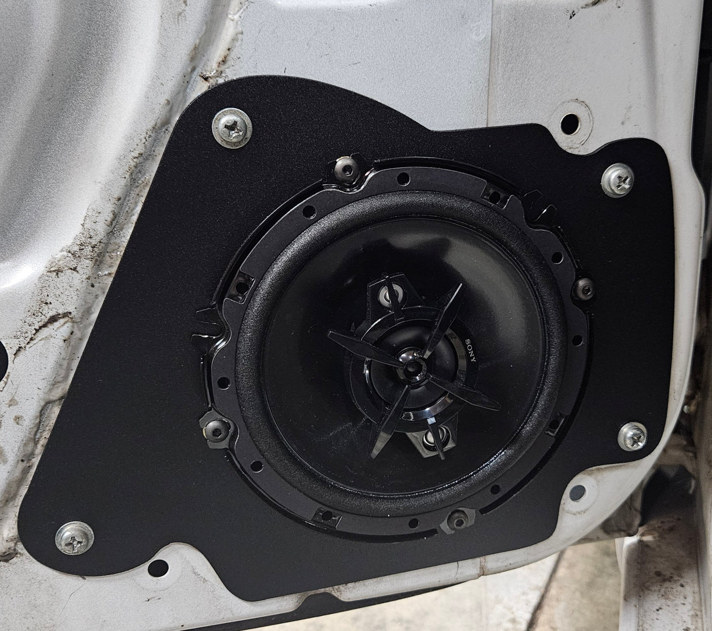 S13 Front Door 6.5" Speaker Adapter Pair