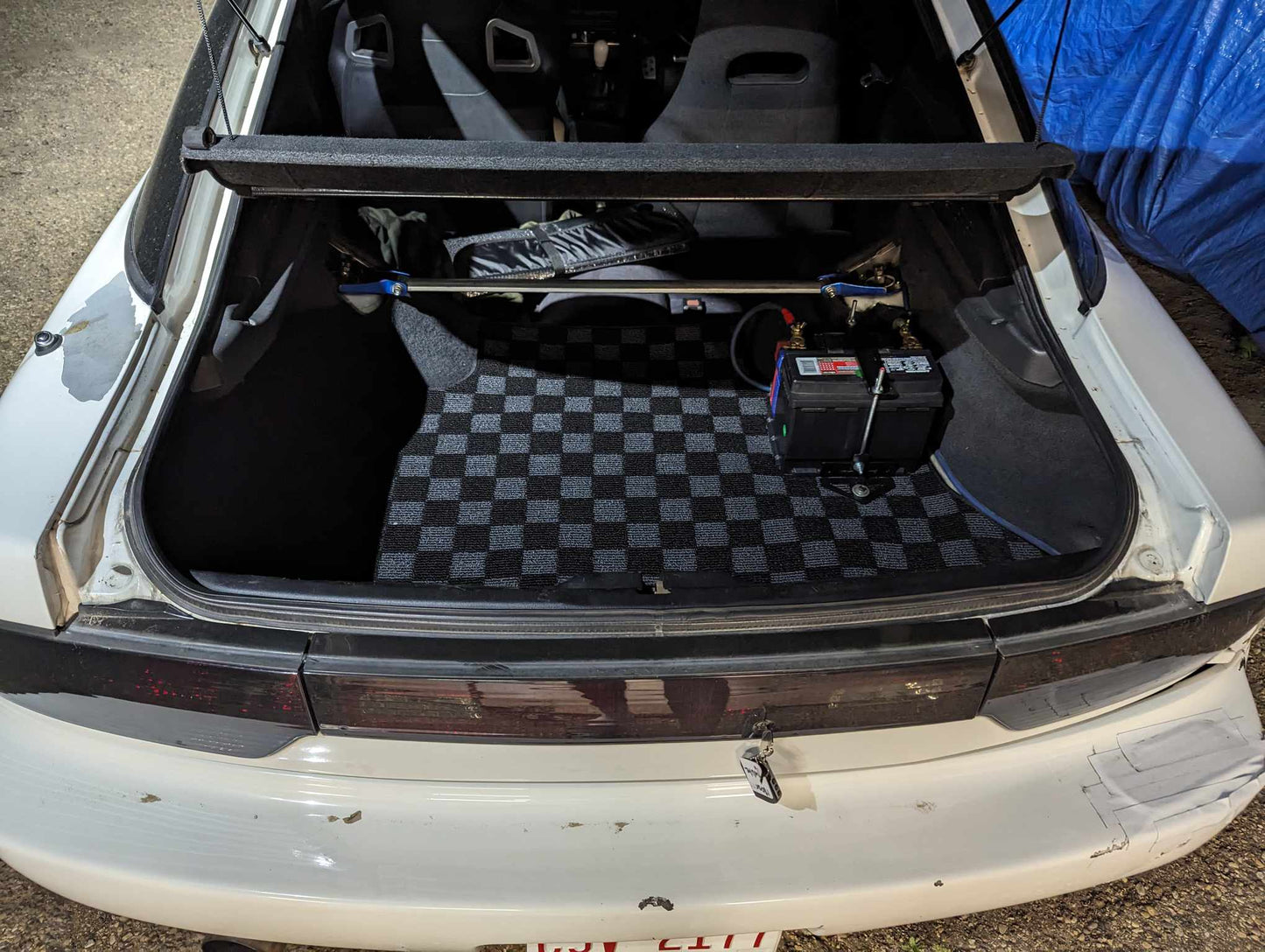 S13 240SX Battery Relocation Kit